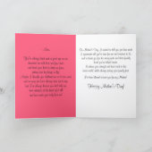 マイスペシャルママバラゼラニウムマザーズデイカード カード (内部)