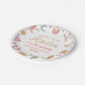 マイセカンドロデオウェスタン女性のカーボーイセカンドバースデーパーティー ペーパープレート (アングル)