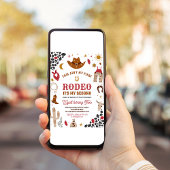 マイセカンドロデオカウボーイランチサウスウエスト誕生日 招待状
