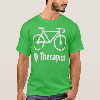マイセラピストおもしろい自転車 Tシャツ