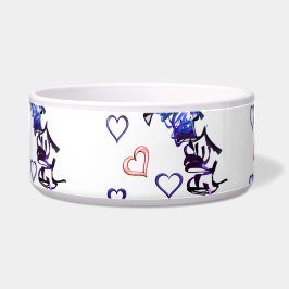 マイセラミックハートのペットボウル ボウル