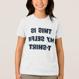 マイセルフィーTシャツ トライブレンドＴシャツ