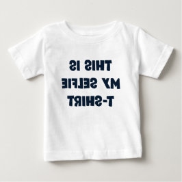 マイセルフィーTシャツ ベビーTシャツ