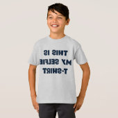 マイセルフィーTシャツ Tシャツ (正面フル)