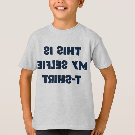 マイセルフィーTシャツ Tシャツ (正面)