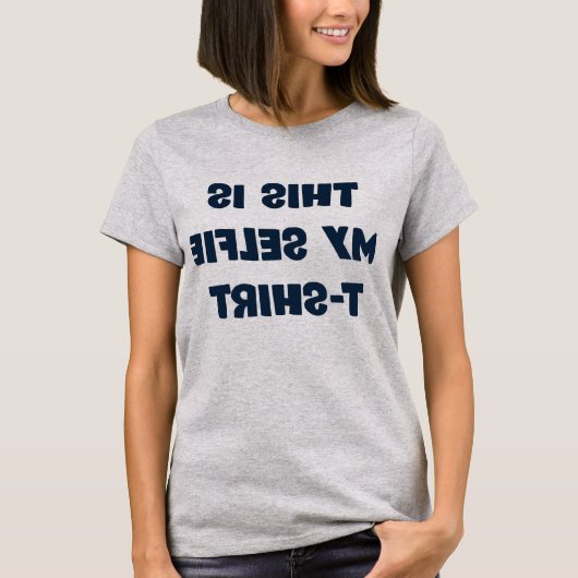 マイセルフィーTシャツ Tシャツ (正面)