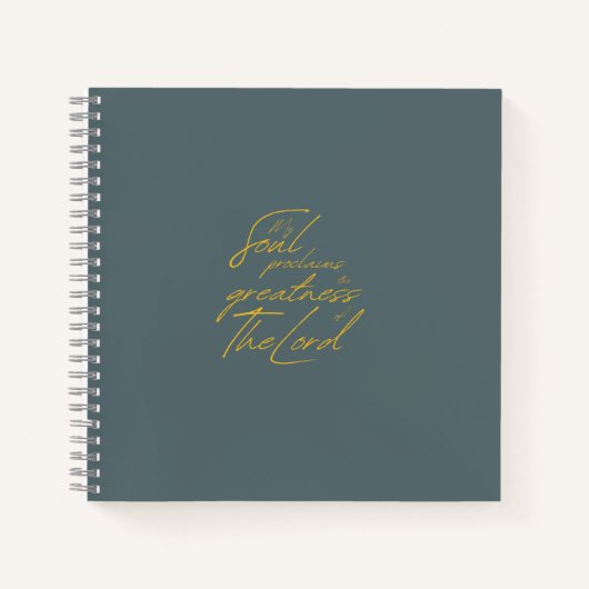 マイソウル – 箇条書きジャーナル  ノートブック (正面)