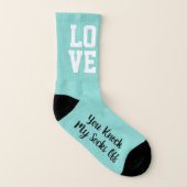 『マイソックス・オフ・グルーム・ブライダルパーティ』 ソックス (右外側)