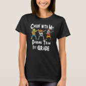 マイゾンビカボチャのスケルトンDab 1st Gr Tシャツ (正面)