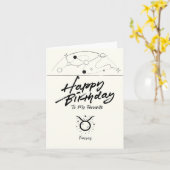 マイタお気に入りのウラスハートフェルト誕生日カード カード (黄色い花)