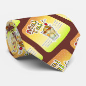 マイタイカクテルレシピアート ネクタイ (ロール)