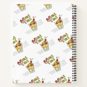 マイタイカクテルレシピアート ノートブック (裏面)