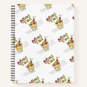 マイタイカクテルレシピアート ノートブック (正面)