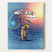 マイタイカクテル(12#4ドリンクレシピセット) プランナー手帳 (裏面)