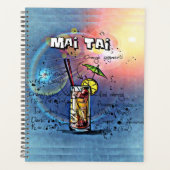 マイタイカクテル(12#4ドリンクレシピセット) プランナー手帳 (正面)