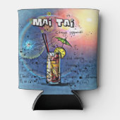 マイタイカクテル(12#4ドリンクレシピセット) 缶クーラー (正面)