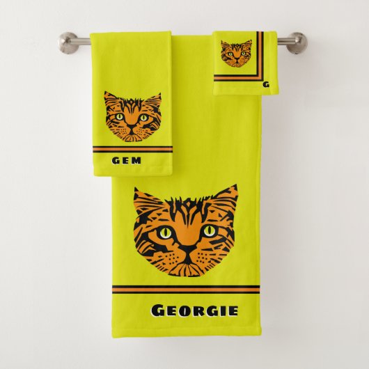 マイタイガーベビー顔 バスタオルセット (インサイチュ)