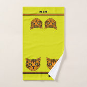 マイタイガーベビー顔 バスタオルセット (ハンドタオル)