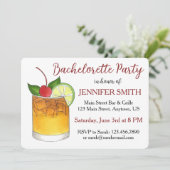 マイタイハワイアンカクテルバチェロレッテルアウ（ハワイ式宴会） 招待状 (スタンド正面)