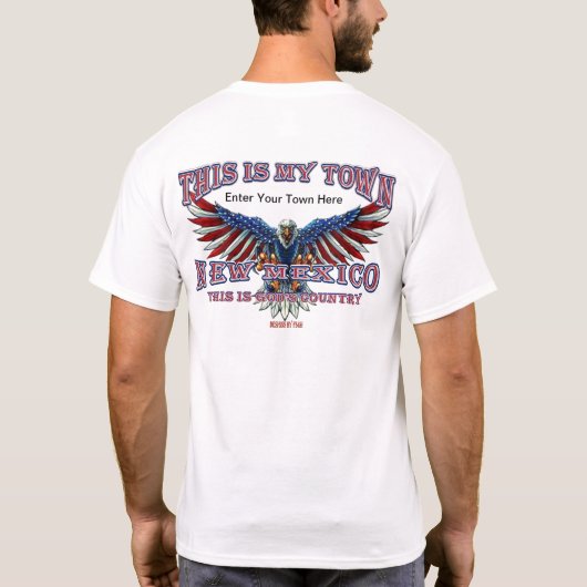 マイタウンニューメキシコ Tシャツ (裏面)