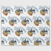 マイタウン ラッピングペーパー (フラット)