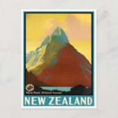 マイタピークニュージーランドヴィンテージ旅行 ポストカード (正面)