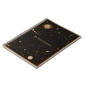 マイタロットジャーナル – サン&ムーンミスティカルフレーム ノートブック (左側)