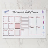 マイダイヤモンドウィークリープランナー  ペーパーパッド (正面)