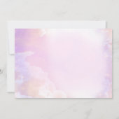 マイダブルデジット時代17誕生日 招待状 (裏面)