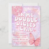 マイダブルデジット時代17誕生日 招待状 (正面)