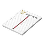 マイチェックオフリストのメモ帳 ノートパッド (回転)