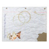 マイチワワ食べレッスプラン ノートパッド (正面)