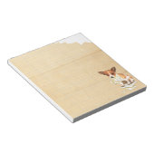 マイチワ食べマイ宿題 ノートパッド (アングル)