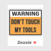 マイツールをTouchしない シール (シート)