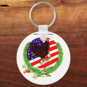 マイティイーグル、マイティイーグルby Charis Dondeli キーホルダー (正面)