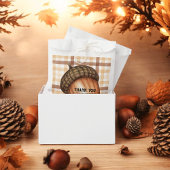 マイティオークスブラウンプライド秋アコーンベイビーシャワー フェイバーバッグ