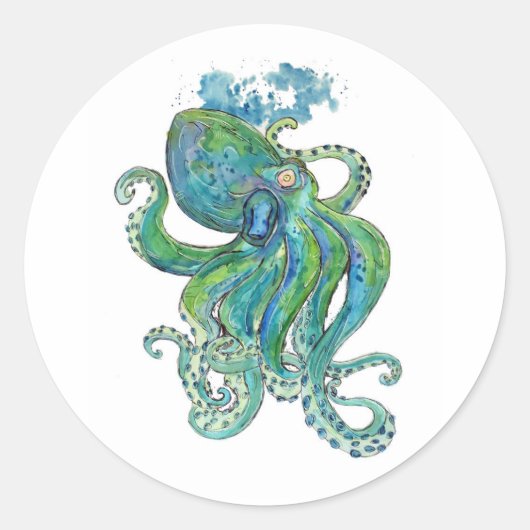 マイティグリーンクラケン ラウンドシール (正面)