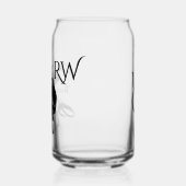 マイティタウルスザブル〔占星術の〕十二宮図モノグラム ガラス缶 (左)