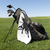 マイティタウロスザブル〔占星術の〕十二宮図 ゴルフタオル (グリーン)