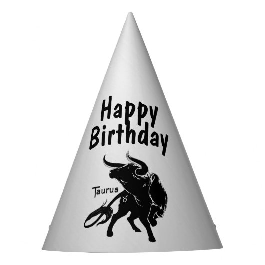 マイティタウロスザブル〔占星術の〕十二宮図 パーティーハット (正面)