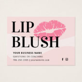 マイティピンクリップ赤面アフターケアアドバイスカード (正面)