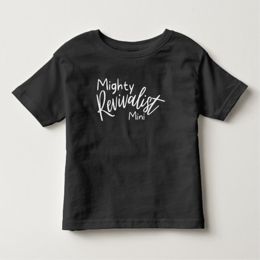マイティミニrevivalist Kids T トドラーTシャツ (正面)