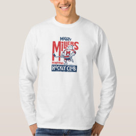 マイティミラーズ・レトロ・ホッケークラブTシャツ Tシャツ
