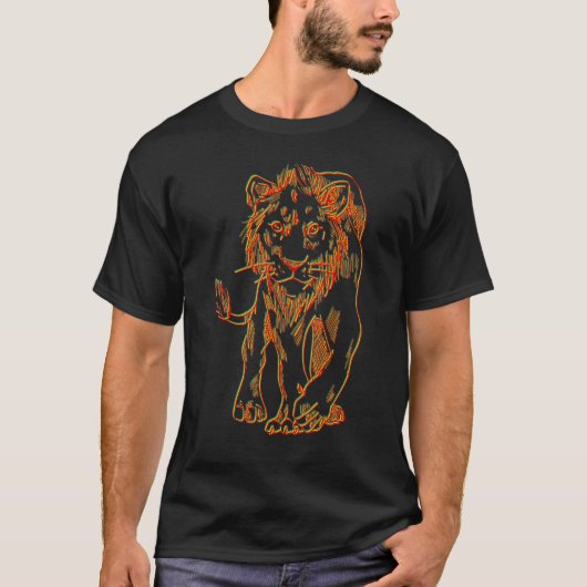 マイティラスタジャライオンレゲエ Tシャツ (正面)