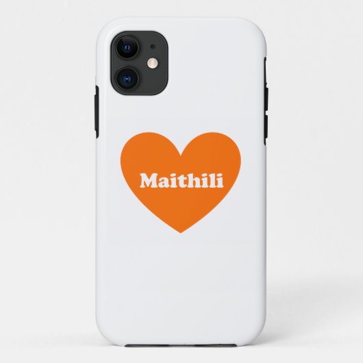 マイティリ Case-Mate iPhoneケース (裏面)