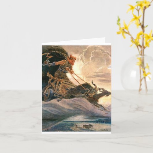 マイティ・トール カード (黄色い花)