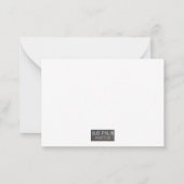 マイティMac – マッキナックブリッジ – プレーンノテカード  ノートカード (裏面)