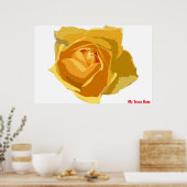 マイテキサス州バラポスター ポスター (キッチン)