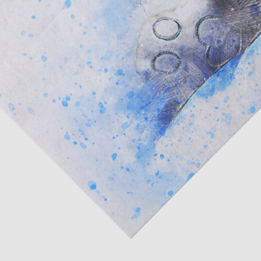 マイテディベアの水の色の切り離し 薄葉紙 (詳細)