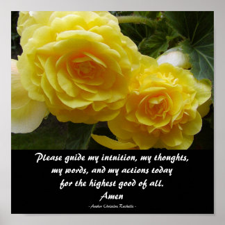 マイデイリー祈りの言葉 ポスター